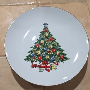 Christmas Treasures Christmas Tree Dinner Plates Set Of 2